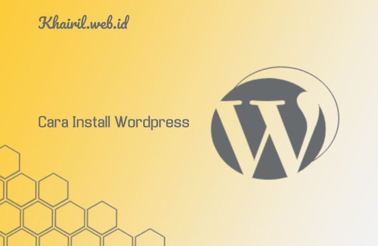 cara-install-wordpress